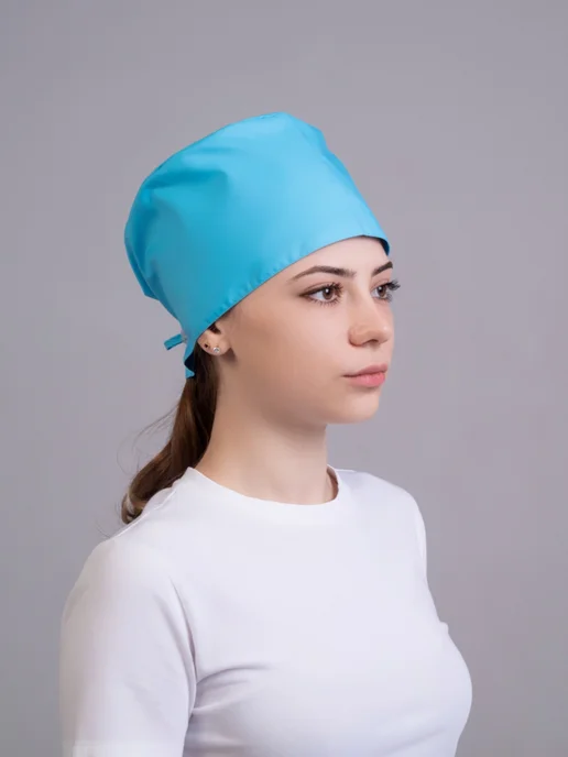 Medsform колпак медицинский, голубой, фото 5