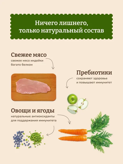 Сухой корм NOW'KITCHEN Кошек Fresh для собак, пожилые, индейка, 3,63 кг, фото 2