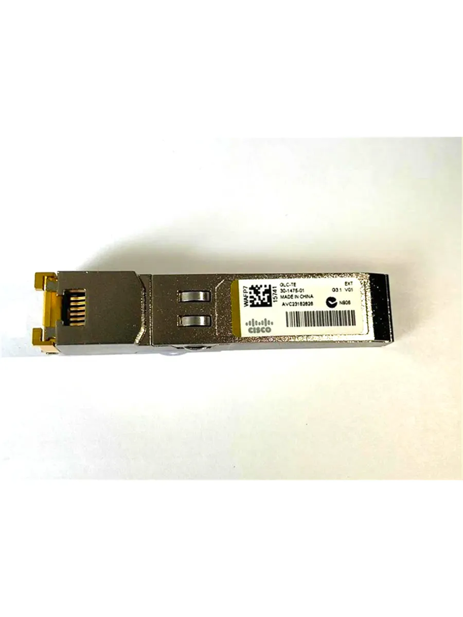Оптический трансивер Cisco GLC-TE SFP 1000 Мбит/с 100 м