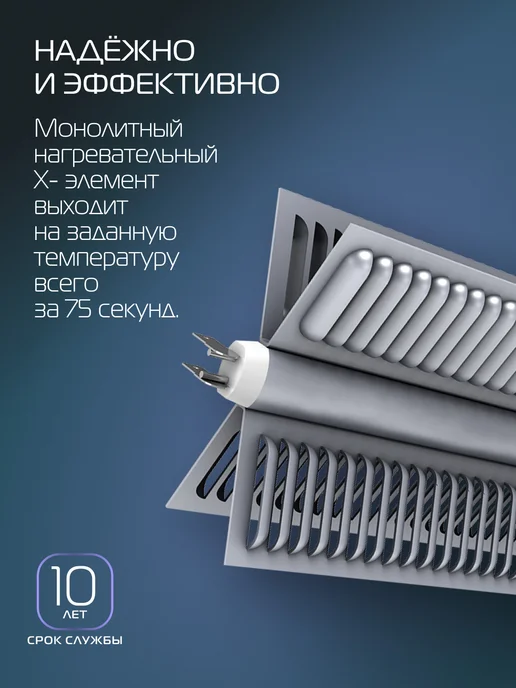 NEOLINE Конвектор электрический Star NLS-1500 Gray, серый, фото 2