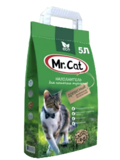 Наполнитель древесный 5л Mr Cat 281611902 купить за 131 ₽ в интернет-магазине Wildberries