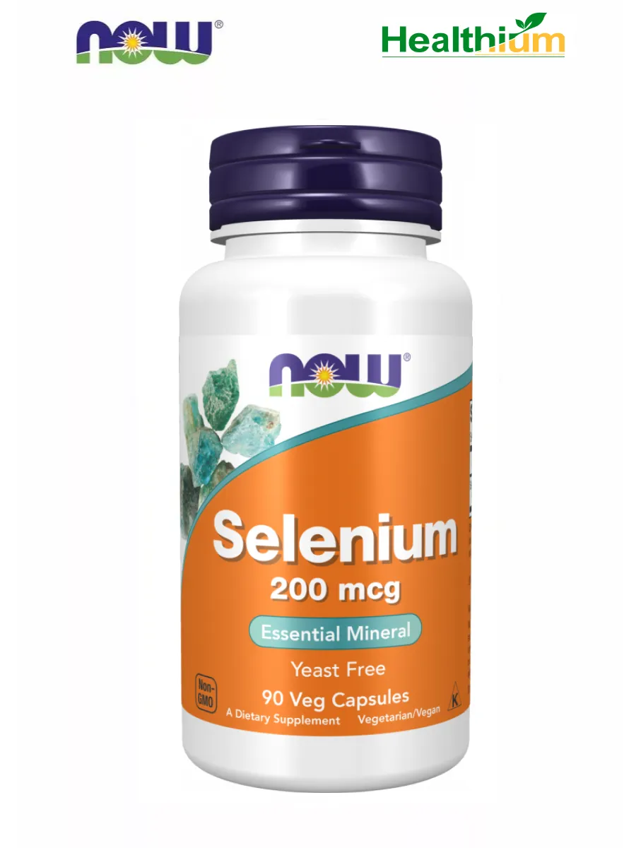 Selenium 200мкг 90 капсул Нау Селен 200 мкг