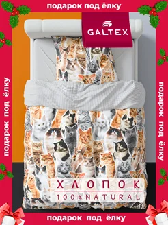 постельное белье 1.5 спальное бязь Galtex 281709314 купить за 1 256 ₽ в интернет-магазине Wildberries