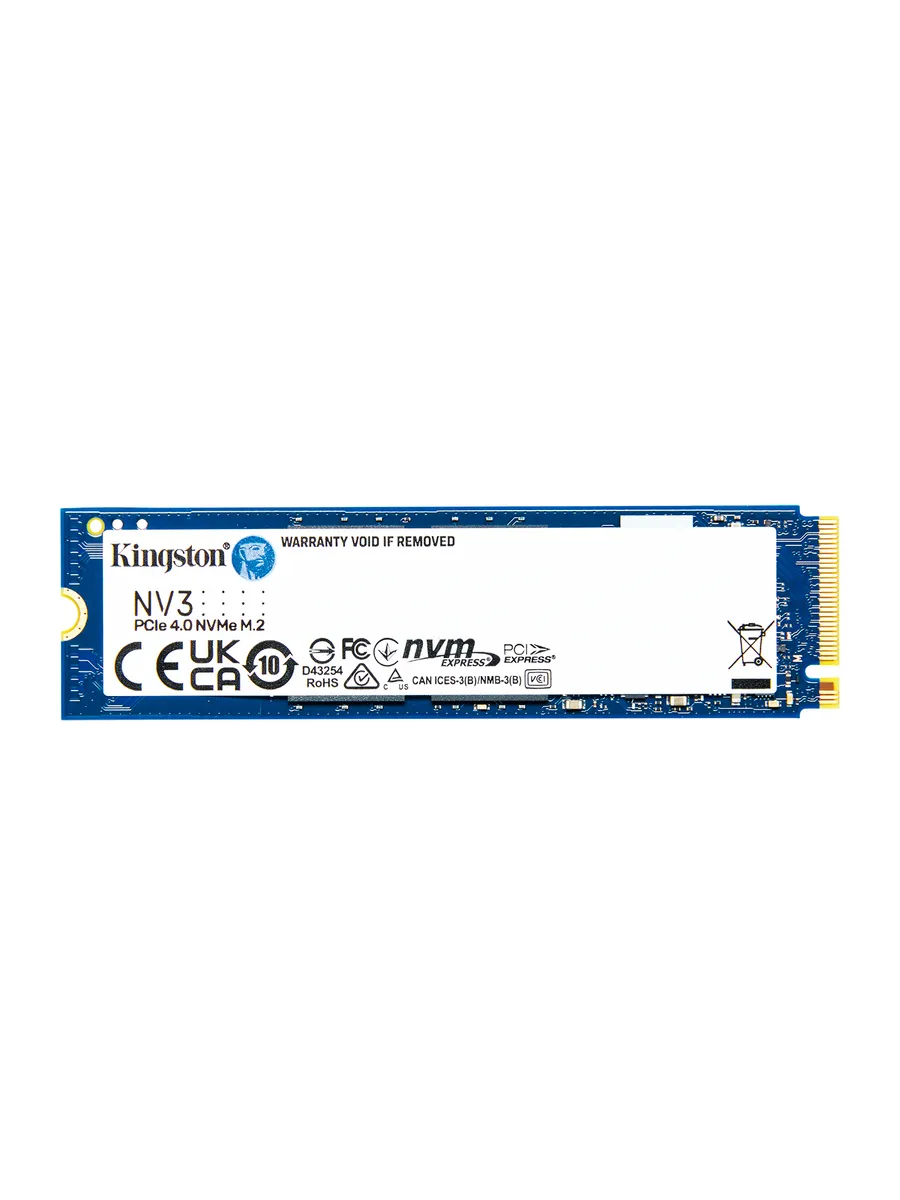 SSD M.2 500 ГБ NVMe PCIe 4.0 NV3 2280 диск 5000 МБ с Kingston 281736729 купить за 11 198 ₽ в интернет‑магазине Wildberries