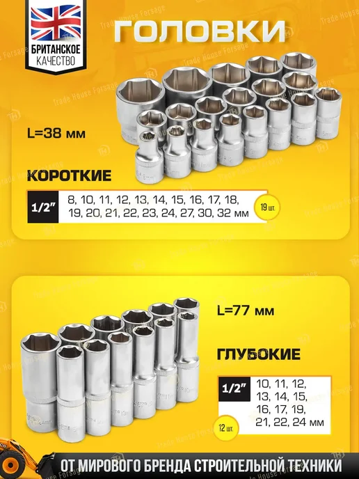 JCB Набор инструментов для автомобиля 36 предметов, вариант, фото 3