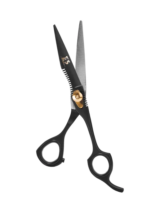 EXTENSIONS SHOP Парихмахерские ножницы профессиональные, черный, фото 2