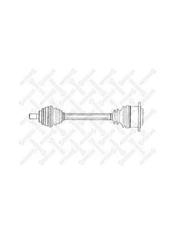 Привод передний 510mm ABS, 20579 VW Sharan 1.8T 2.0 1.9TDi 2