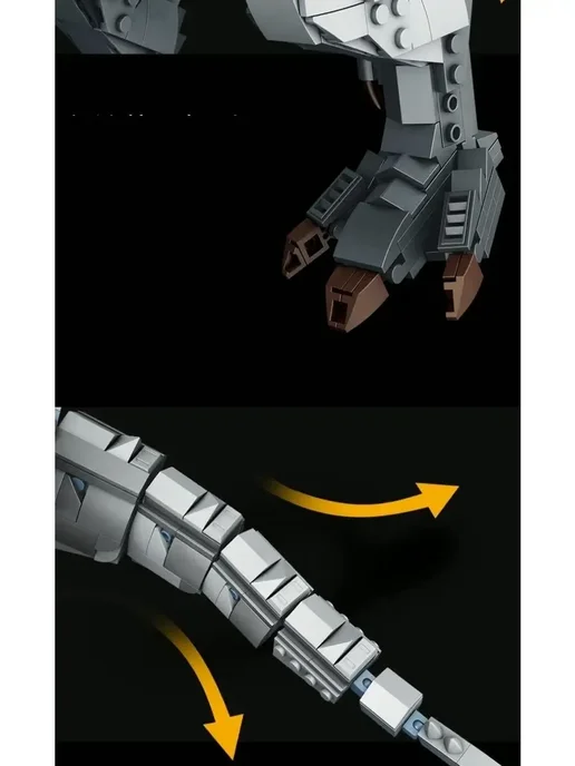 LEGO Конструктор Dinosaur Тираннозавр Рекс, серый, фото 5