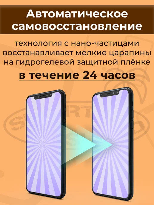 SMART iSLAND Гидрогелевая защитная плёнка для Samsung A16, белый, фото 5