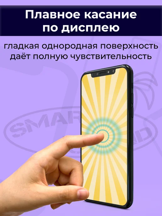 SMART iSLAND Гидрогелевая защитная плёнка для Samsung A16, черный, фото 3