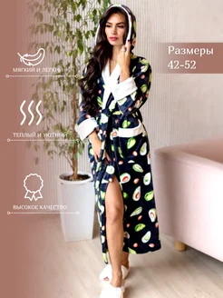 Халат домашний теплый Comfort Fashion 281855415 купить за 1 833 ₽ в интернет-магазине Wildberries