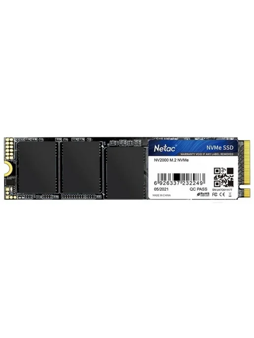 NETAC SSD накопитель M.2 NV2 1000 Гб PCIe NT01NV2000-1T0-E4X, 1000 ГБ, фото 3