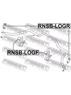 Стойка стабилизатора "LADA Largus, Renault Logan" "FEBEST"