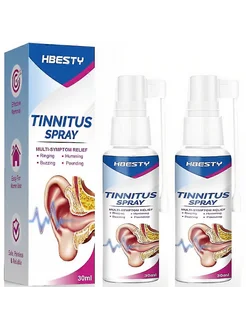 2 шт tinnidrop tinnitus relief spray ear ringing relieving