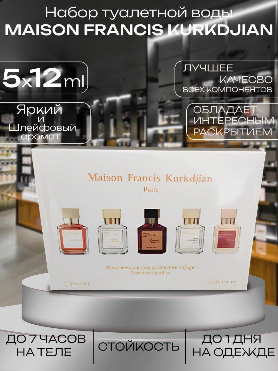 Набор духов MAISON FRANCIS KURKDJIAN пробники