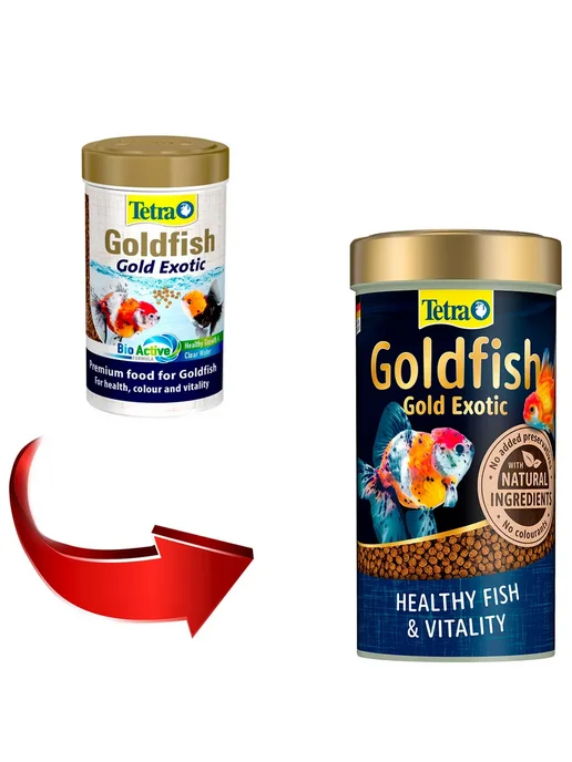 TETRA Корм для рыб золотых основной Goldfish Gold Exotic 250мл 2шт, 250 мл, 2 шт, фото 2