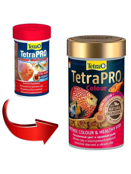 TETRA Корм для рыбок аквариумных Pro Colour для окраса 100 мл, 100 мл, фото 2