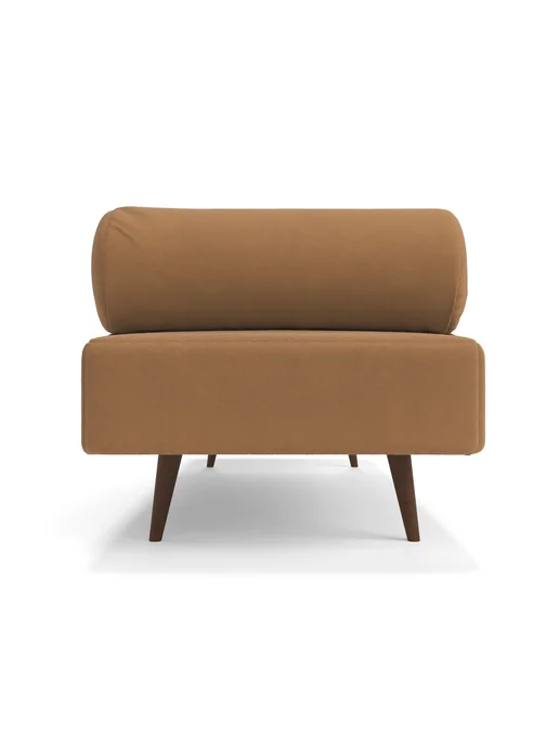 Soft Element Дизайнерская кушетка Бо Terra, на кухню, в прихожую, оранжевый, фото 5