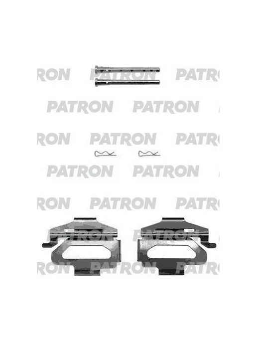 PATRON Комплект монтажный тормозных колодок дисковых, вариант