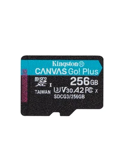 Карта памяти microSDXC 256GB, Canvas Go Plus 170R Kingston 282278677 купить за 2 806 ₽ в интернет-магазине Wildberries