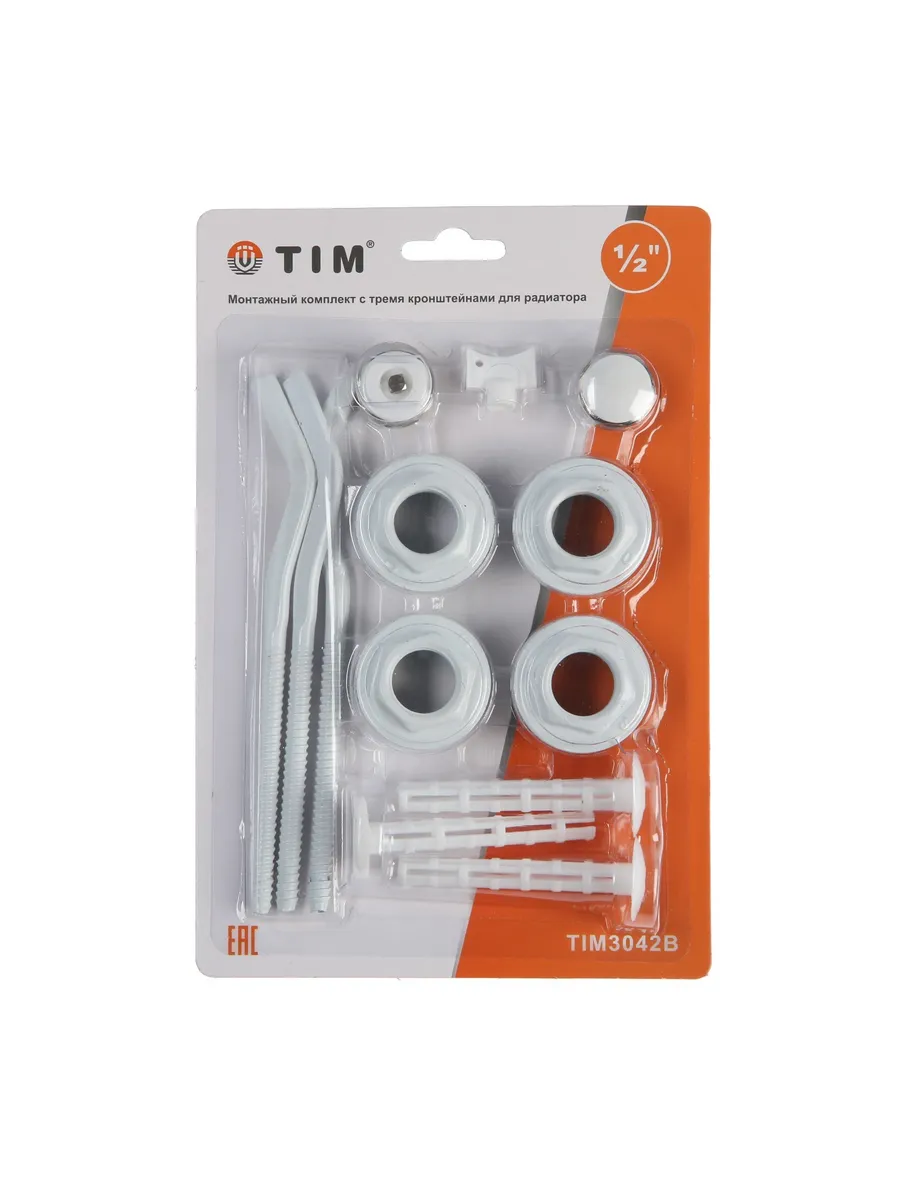 Комплект для подключения радиатора 1 2 TIM3042B