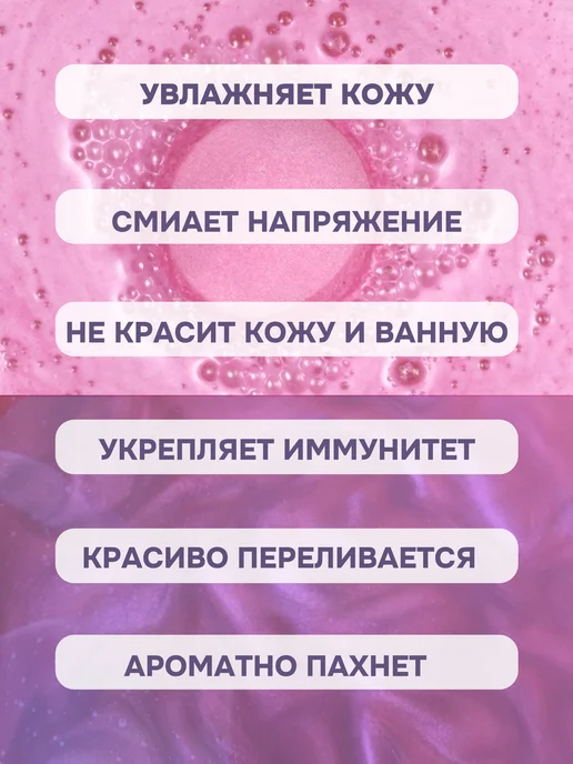 BoomBeya Подарочный набор Бомбочки и соль для ванны с шиммером, вариант, фото 3