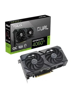 Видеокарта DUAL-RTX4060TI-O16G 90YV0JH0-M0NA00 ASUS 282372156 купить за 64 999 ₽ в интернет-магазине Wildberries