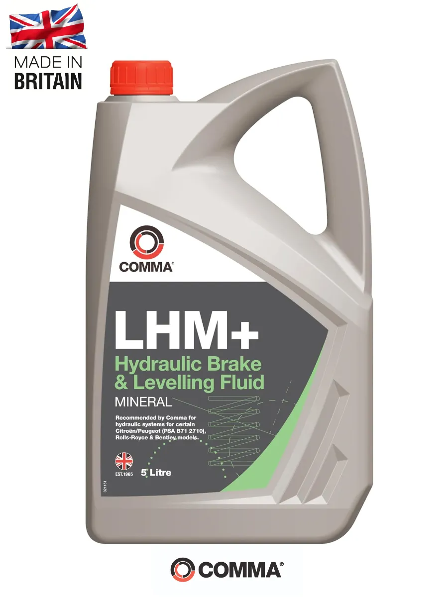 Жидкость гидравлическая минеральная LHM Plus зеленая 5л.