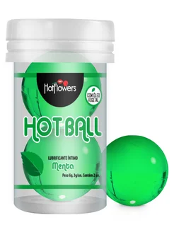 Лубрикант HOT BALL с ароматом мяты