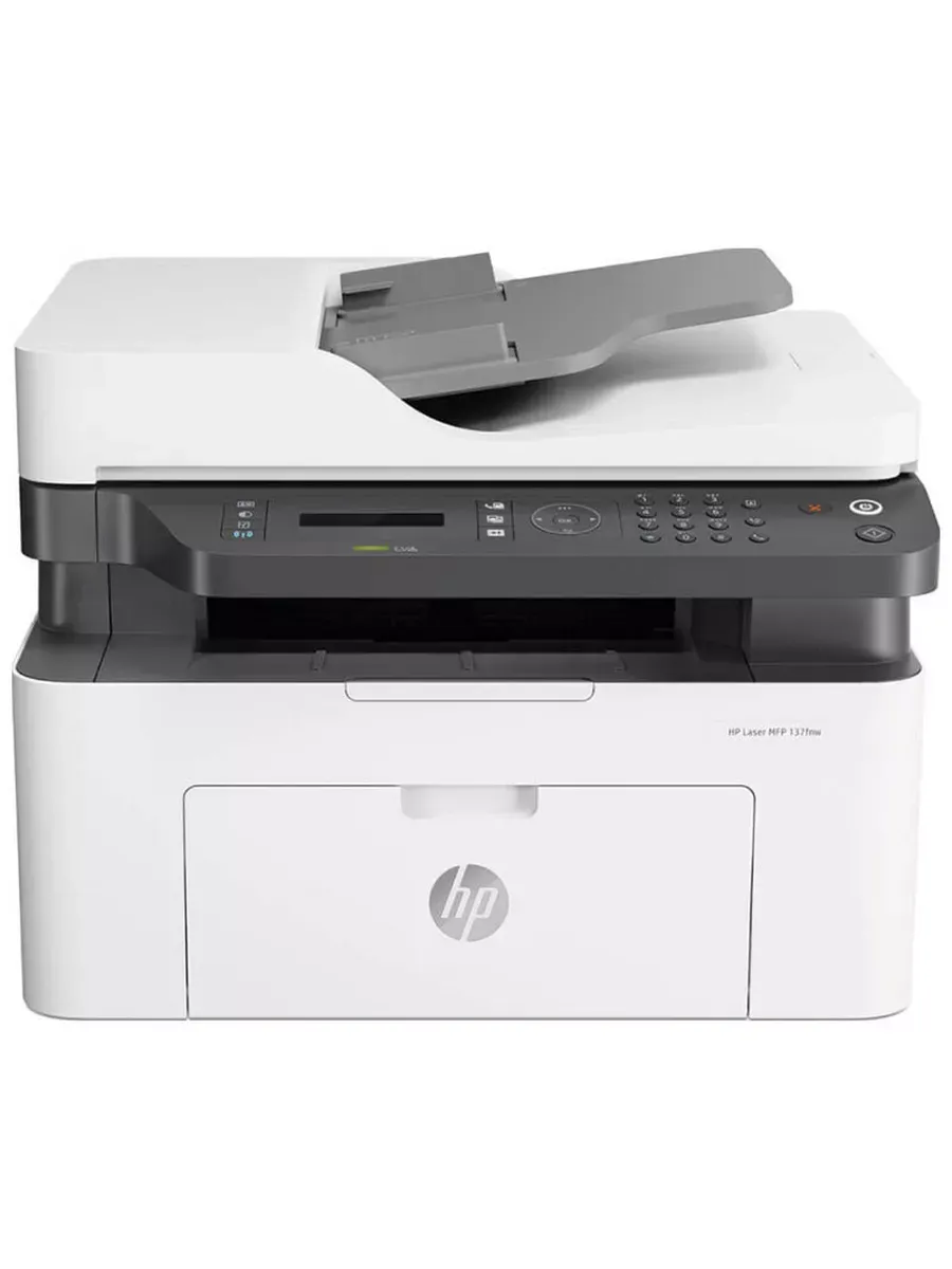 МФУ принтер лазерный Laser MFP 137fnw (4ZB84A)