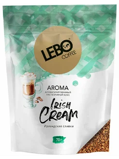 Кофе растворимый ЛЕБО AROMA IRISH CREAM 70 гр LEBO 282526045 купить за 248 ₽ в интернет-магазине Wildberries