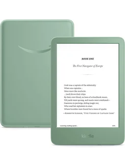 Электронная книга Kindle 11th Gen 2024 16 ГБ Matcha зелёный Amazon 282733362 купить за 28 600 ₽ в интернет-магазине Wildberries