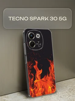 Чехол на Spark 30 5G с рисунком Tecno 282739794 купить за 305 ₽ в интернет-магазине Wildberries