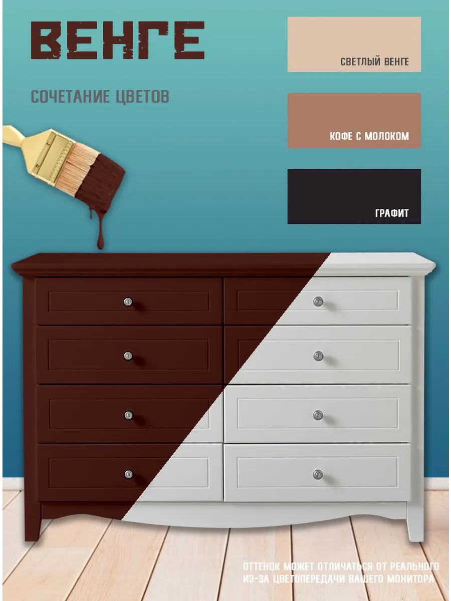 Краска для мебели без запаха по дереву венге фото 3