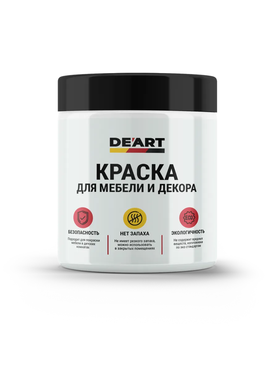 Краска для мебели без запаха по дереву белый матовый фото 2