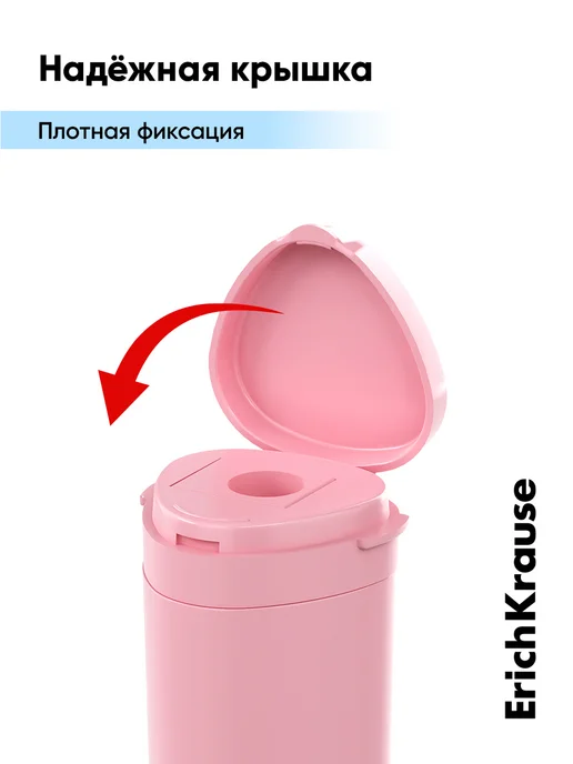 ErichKrause Точилка для карандашей с контейнером 2 штуки, голубой, фото 6