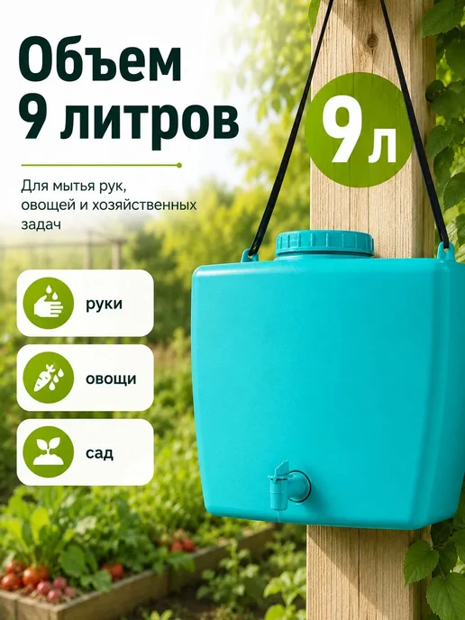 АЛЬТЕРНАТИВА Умывальник универсальный 9 л, 9 л