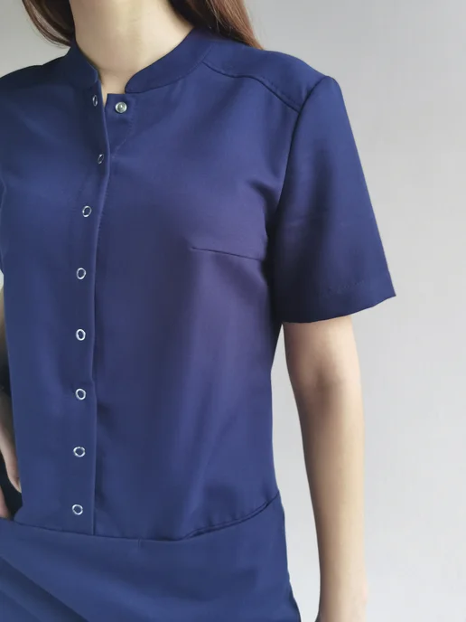 Eywa Medical Fashion Платье медицинское, синий, фото 2