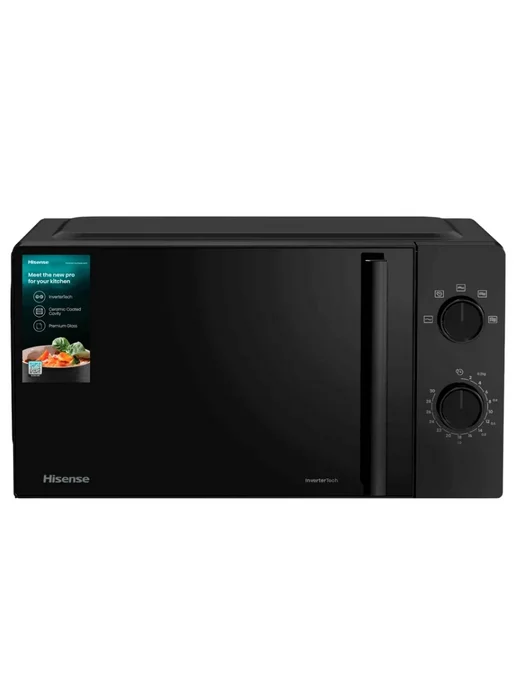 HISENSE Микроволновая печь для кухни H20MOBP1HI, 20 л, черная, 20 л, фото 6