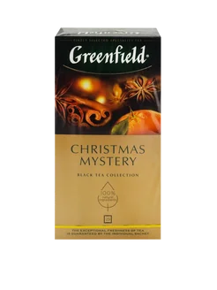 Чай черный GREENFIELD Christmas Mystery, 25пак 282932308 купить за 200 ₽ в интернет-магазине Wildberries