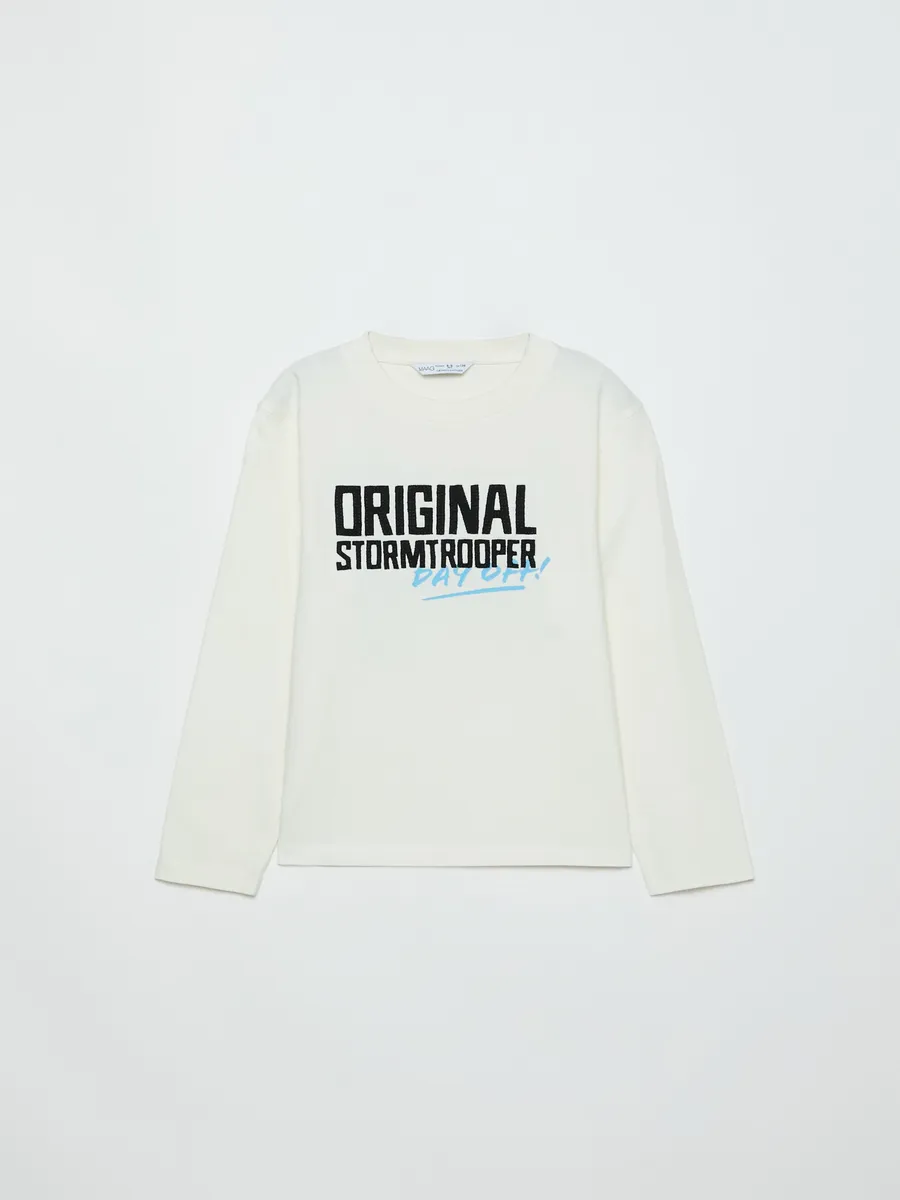 Лонгслив с принтом stormtrooper