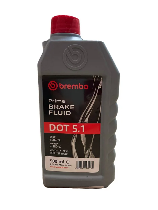 BREMBO L05005 Жидкость тормозная DOT 5.1 0,5л, 0,5 л, фото 5