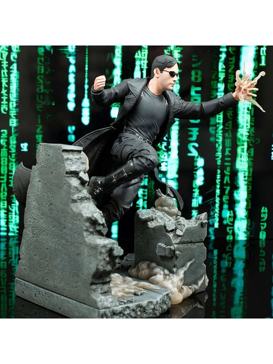 Фигурка The Matrix Gallery Deluxe Матрица Нео 25 см 849804