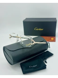 Легкие солнцезащитные очки Cartier replica CARTIER 283332149 купить за 1 432 ₽ в интернет-магазине Wildberries