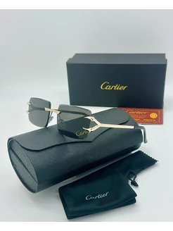 Эксклюзивные солнцезащитные очки Cartier replica CARTIER 283332155 купить за 1 432 ₽ в интернет-магазине Wildberries