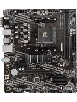 Материнская плата MSI A520M PRO (AM4, mATX) MSI 283341467 купить за 6 524 ₽ в интернет-магазине Wildberries