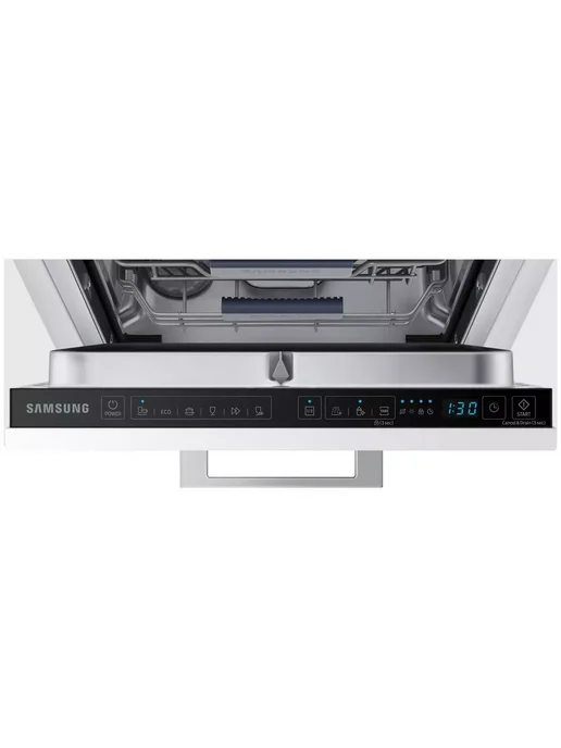 Samsung Встраиваемая посудомоечная машина 45см DW 50R4050BB WT, серый, фото 3