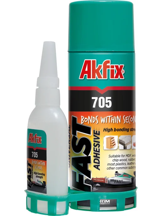 Akfix Секундный клей 705 суперклей для ремонта, вариант, фото 5