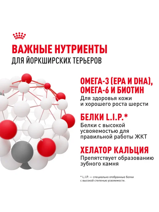 Сухой корм Royal canin Йоркширский Терьер для собак, взрослые, 7,5 кг, фото 7
