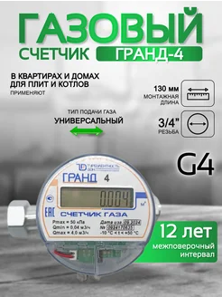 Счетчик газа G4